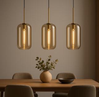 Luminária de Teto LED - Pendente Candy Jar